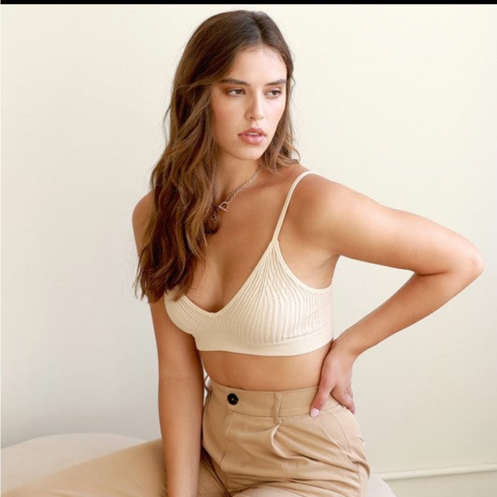 ribbed bralette